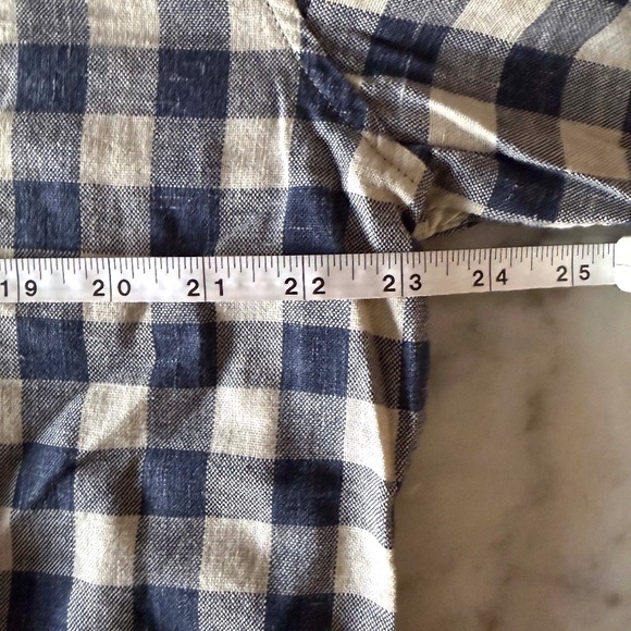 NWT Rails Wyatt Gingham Button-Up Shirt | Men’s XL | Viking Blue Gray Plaid - Picture 7 of 8